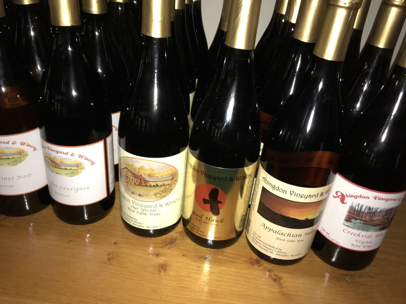 WINERY2 BOTTLES photo by joe